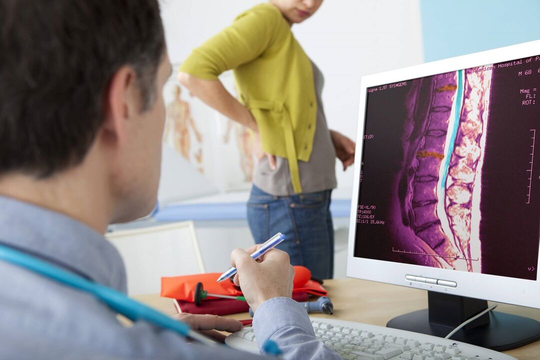 Diagnóstico de osteocondrose lombar